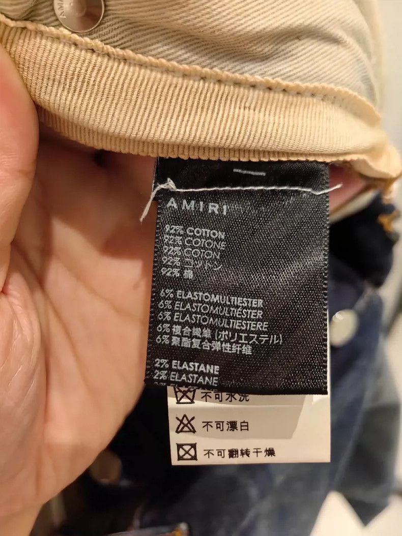 Amiri AMIRI Shotgun Distressed Denim Jeans- dmc Size US 30 / EU 46 - 4 Thumbnail