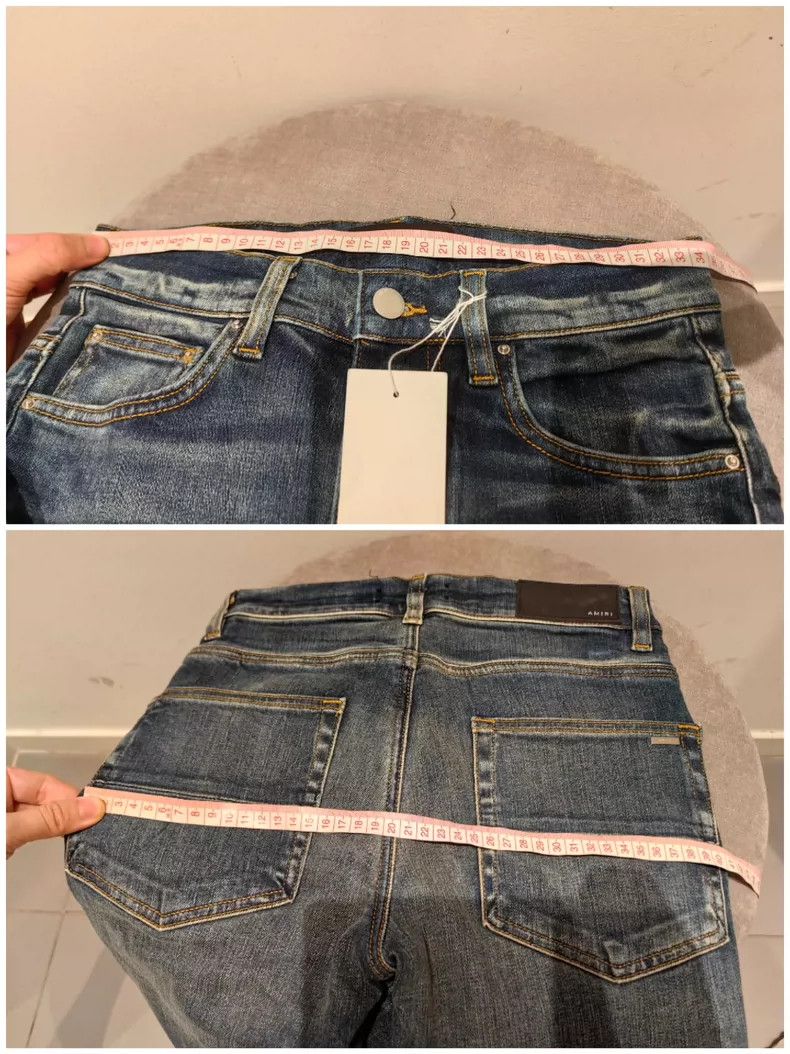 Amiri AMIRI Shotgun Distressed Denim Jeans- dmc Size US 30 / EU 46 - 9 Thumbnail