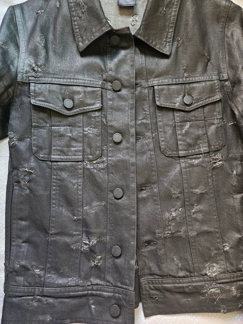 Hedi Slimane Dior Homme Distressed Denim Jacket- dmc Size US S / EU 44-46 / 1 - 4 Thumbnail