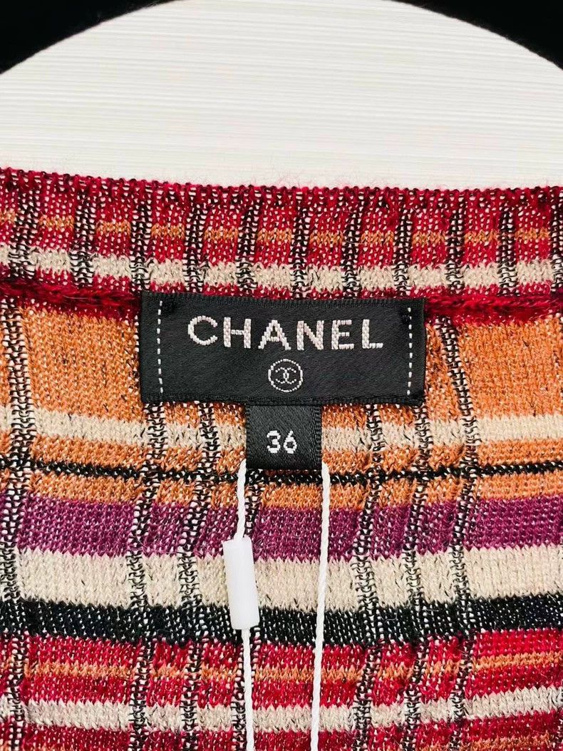 Chanel Chanel F36 Long Knit Dress- dmc Size US 34 / EU 50 - 3 Thumbnail