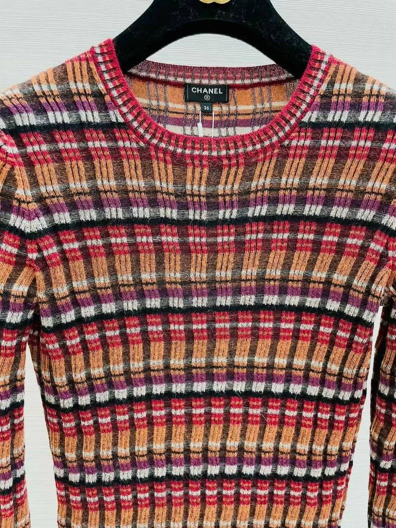 Chanel Chanel F36 Long Knit Dress- dmc Size US 34 / EU 50 - 4 Thumbnail