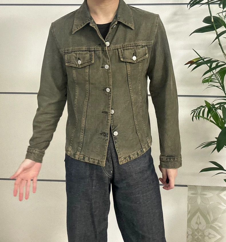 Helmut Lang Helmut Lang Mud-Dyed Denim Jacket- dmc Size US M / EU 48-50 / 2 - 6 Thumbnail