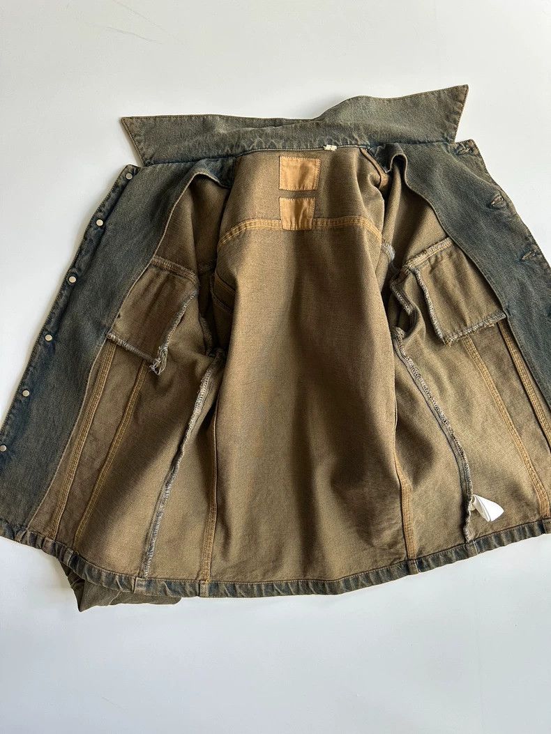 Helmut Lang Helmut Lang Mud-Dyed Denim Jacket- dmc Size US M / EU 48-50 / 2 - 5 Thumbnail