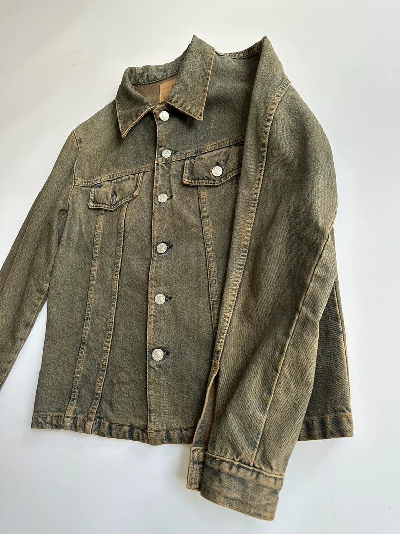 Helmut Lang Helmut Lang Mud-Dyed Denim Jacket- dmc Size US M / EU 48-50 / 2 - 4 Thumbnail