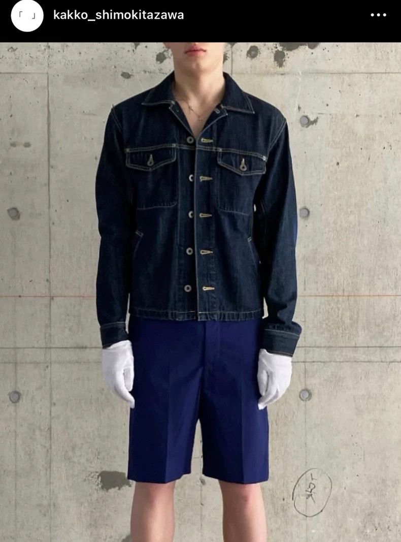 Issey Miyake ISSEY MIYAKE 05SS Denim Jacket- dmc Size US M / EU 48-50 / 2 - 8 Thumbnail