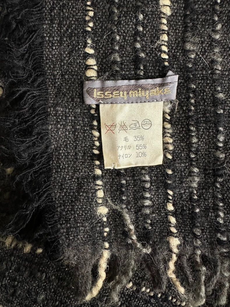 Issey Miyake ISSEY MIYAKE 80s Wool Scarf Shawl- dmc Size ONE SIZE - 4 Thumbnail