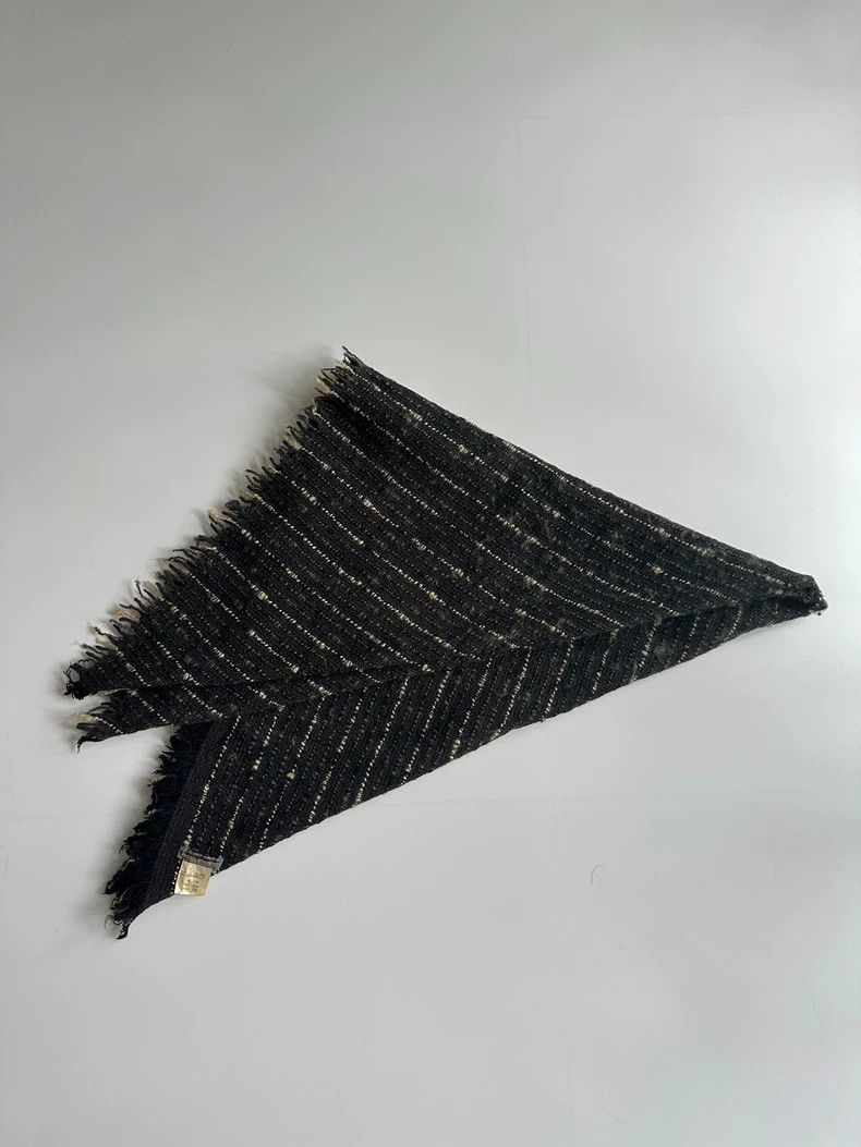Issey Miyake ISSEY MIYAKE 80s Wool Scarf Shawl- dmc Size ONE SIZE - 3 Thumbnail