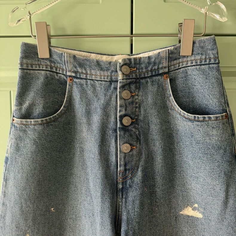 Maison Margiela MM6 Maison Margiela Distressed Jeans- dmc Size US 27 - 7 Thumbnail