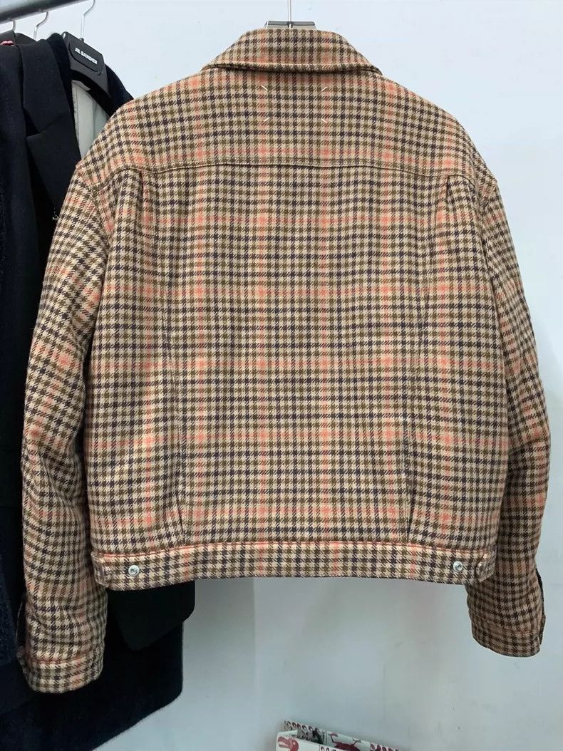 Maison Margiela Maison Margiela Houndstooth Wool Jacket- dmc Size US M / EU 48-50 / 2 - 2 Thumbnail