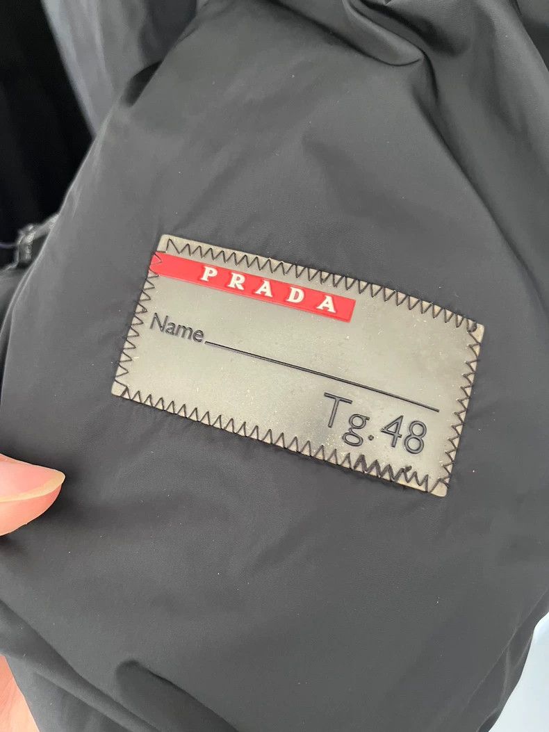 Prada Prada Sport 00s Black Bomber Jacket- dmc Size US L / EU 52-54 / 3 - 7 Thumbnail