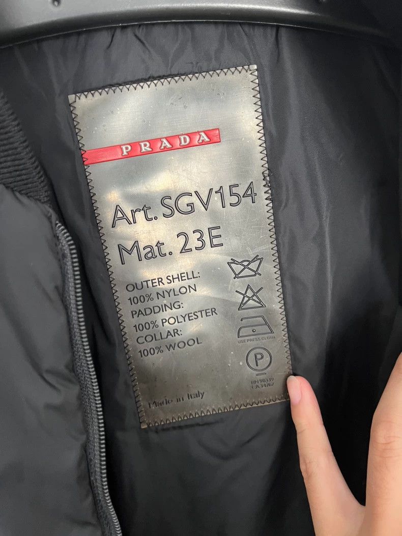 Prada Prada Sport 00s Black Bomber Jacket- dmc Size US L / EU 52-54 / 3 - 6 Thumbnail