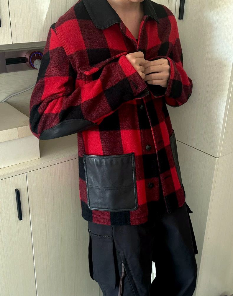 Junya Watanabe Junya Watanabe 2017AW Plaid Coat- dmc Size US L / EU 52-54 / 3 - 7 Thumbnail