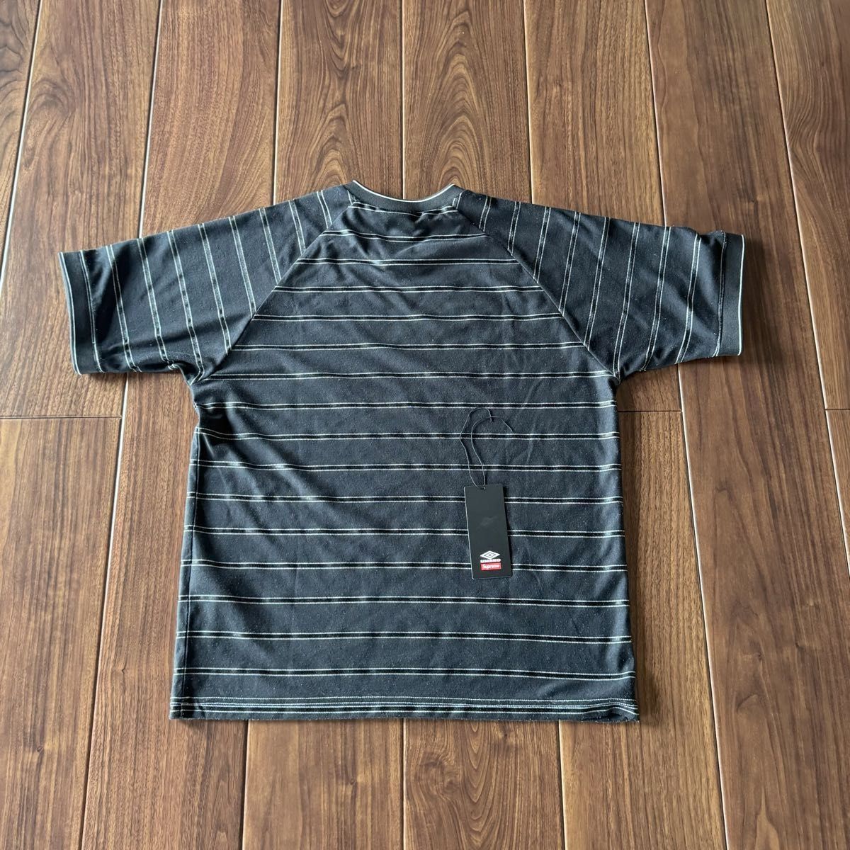 Supreme × Umbro stripe soccer jersey black Size S