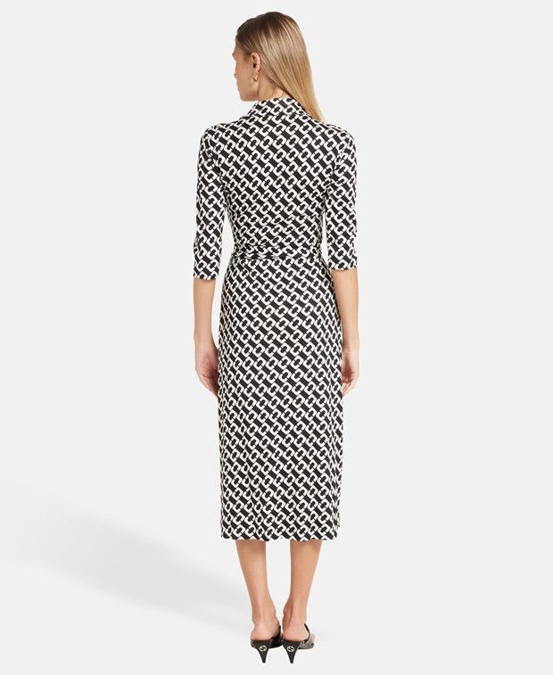 Diane von Furstenberg Silk dress Size 4XL / US 24-26 - 2 Thumbnail