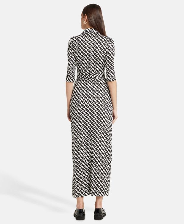 Diane von Furstenberg Silk dress Size 4XL / US 24-26 - 2 Thumbnail