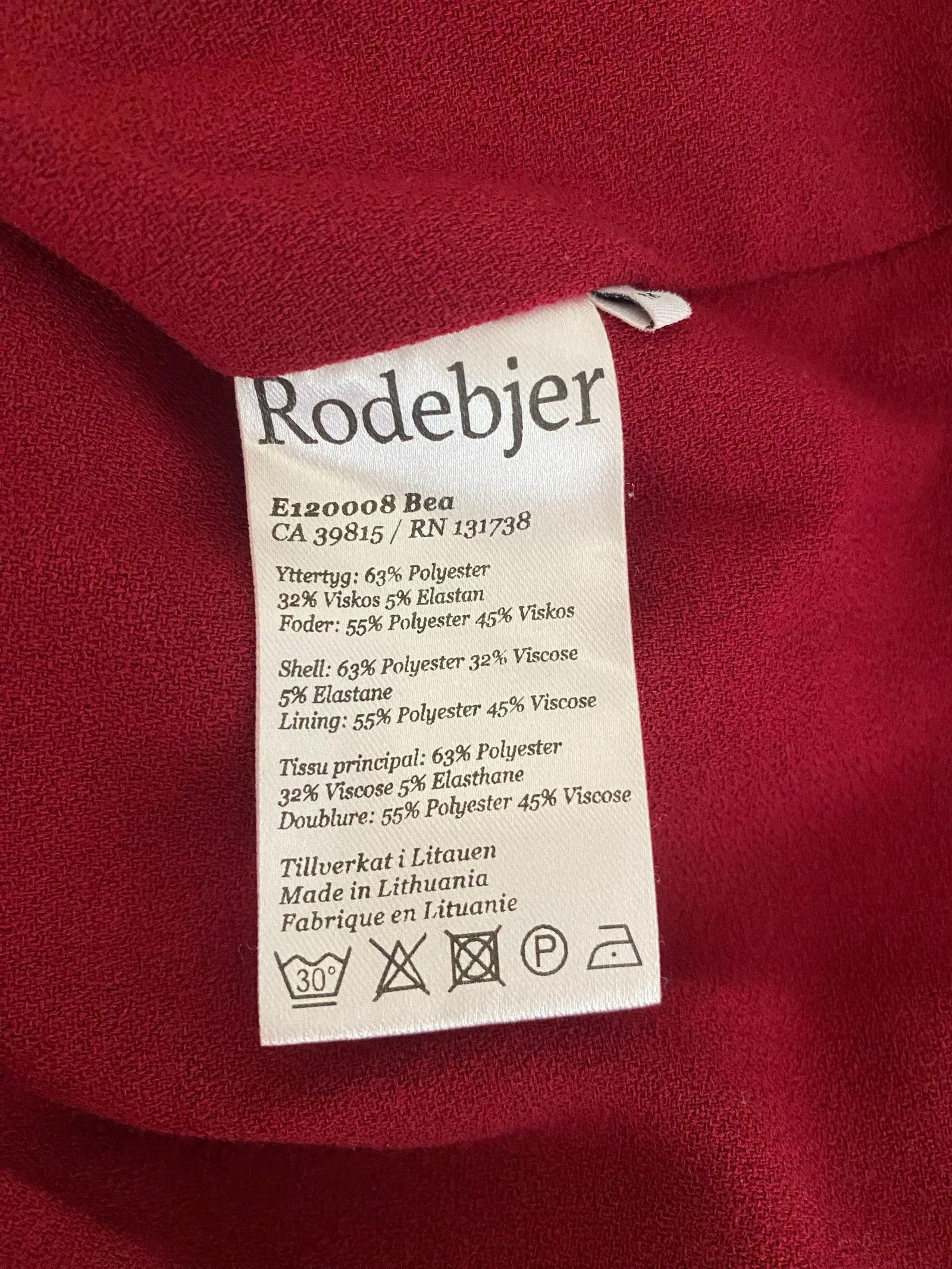 Rodebjer Rodebjer Bea Blouse Size M / US 6-8 / IT 42-44 - 2 Thumbnail