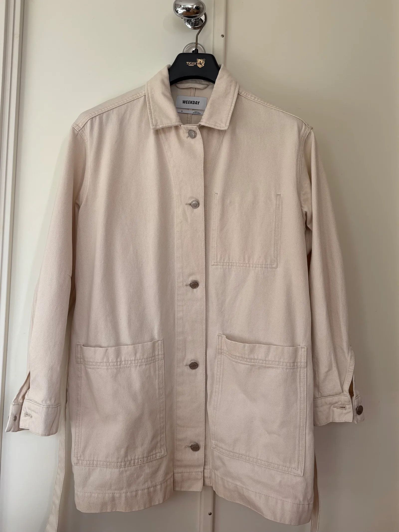 Weekday Weekday Clay Denim Jacket Jacket Size S / US 4 / IT 40 - 5 Thumbnail