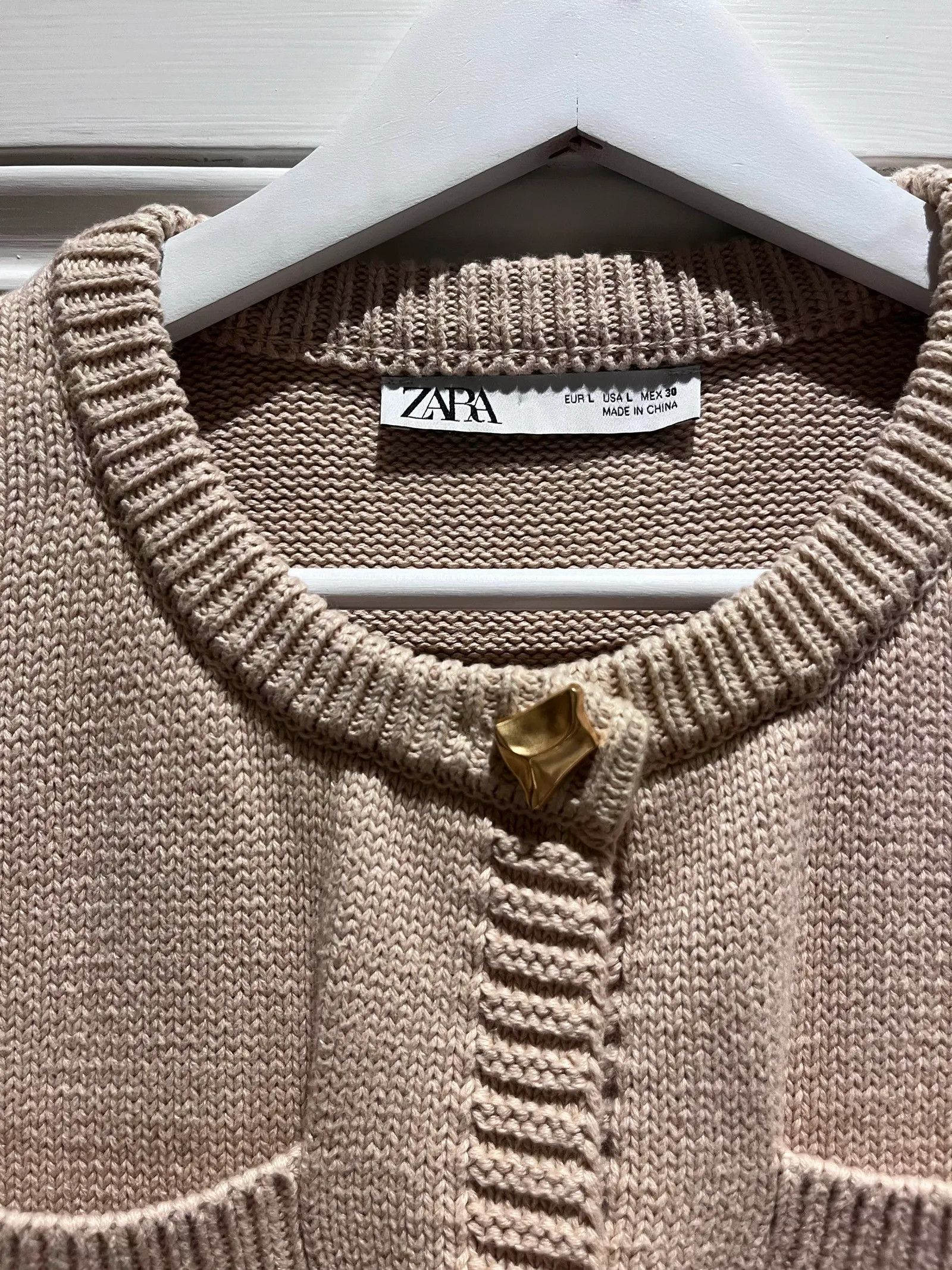 Zara Zara Cardigan Size L / US 10 / IT 46 - 2 Thumbnail