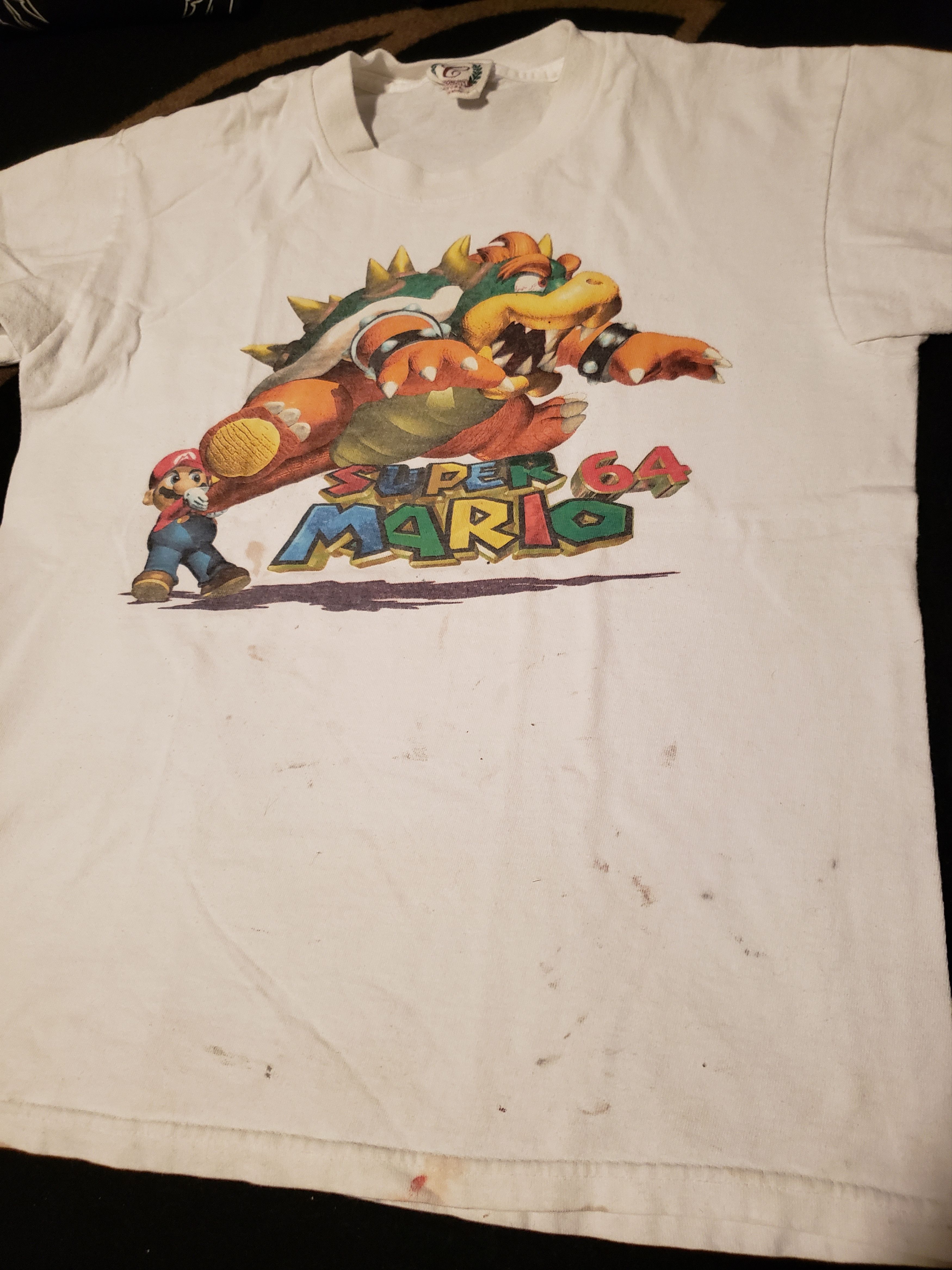 Nintendo × Vintage Nintendo Vintage Super Mario 64 Shirt | Grailed