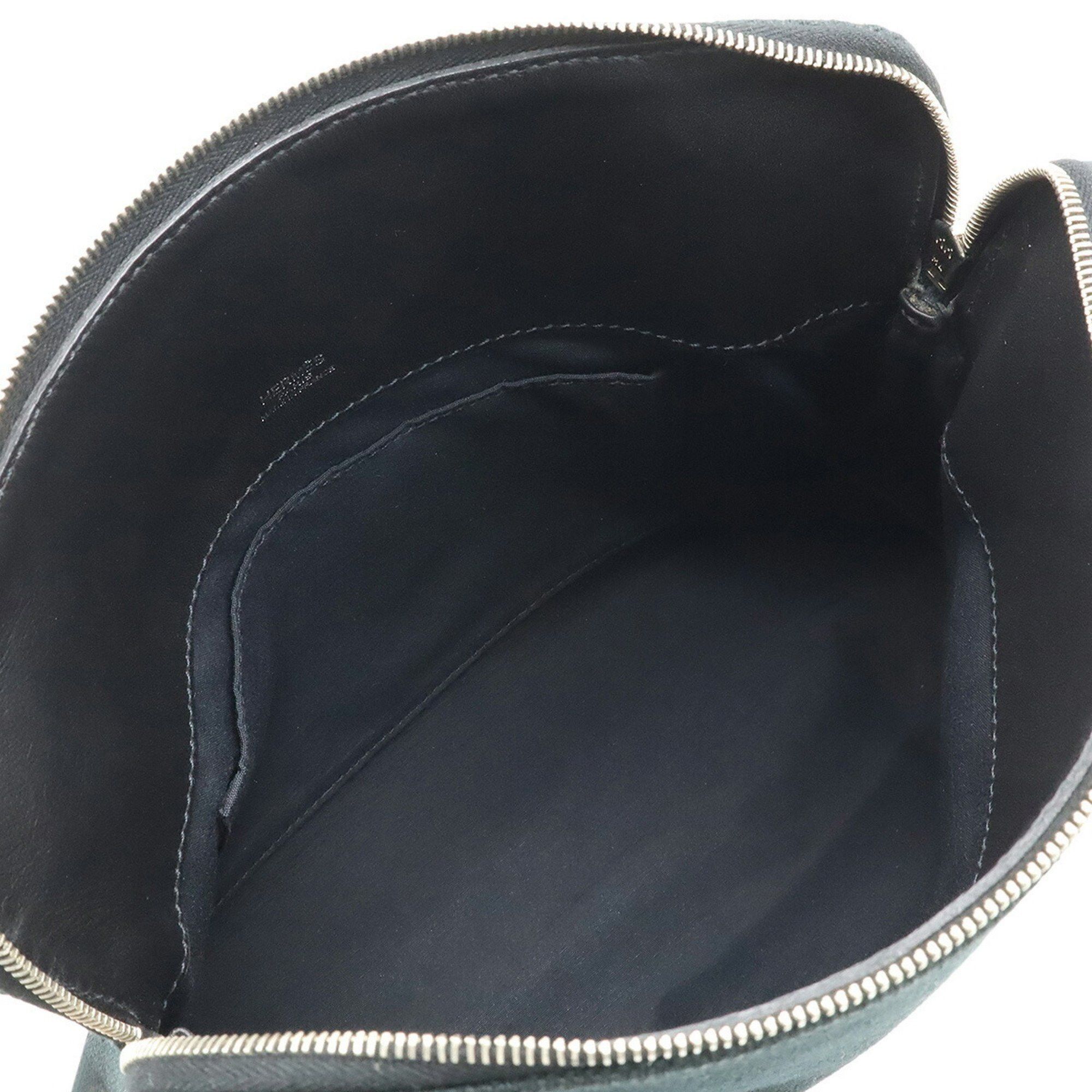 Hermes HERMES Eevoo Pouch, Multi-Pouch, Canvas and Leather, Black, J Stamp Size ONE SIZE - 6 Thumbnail