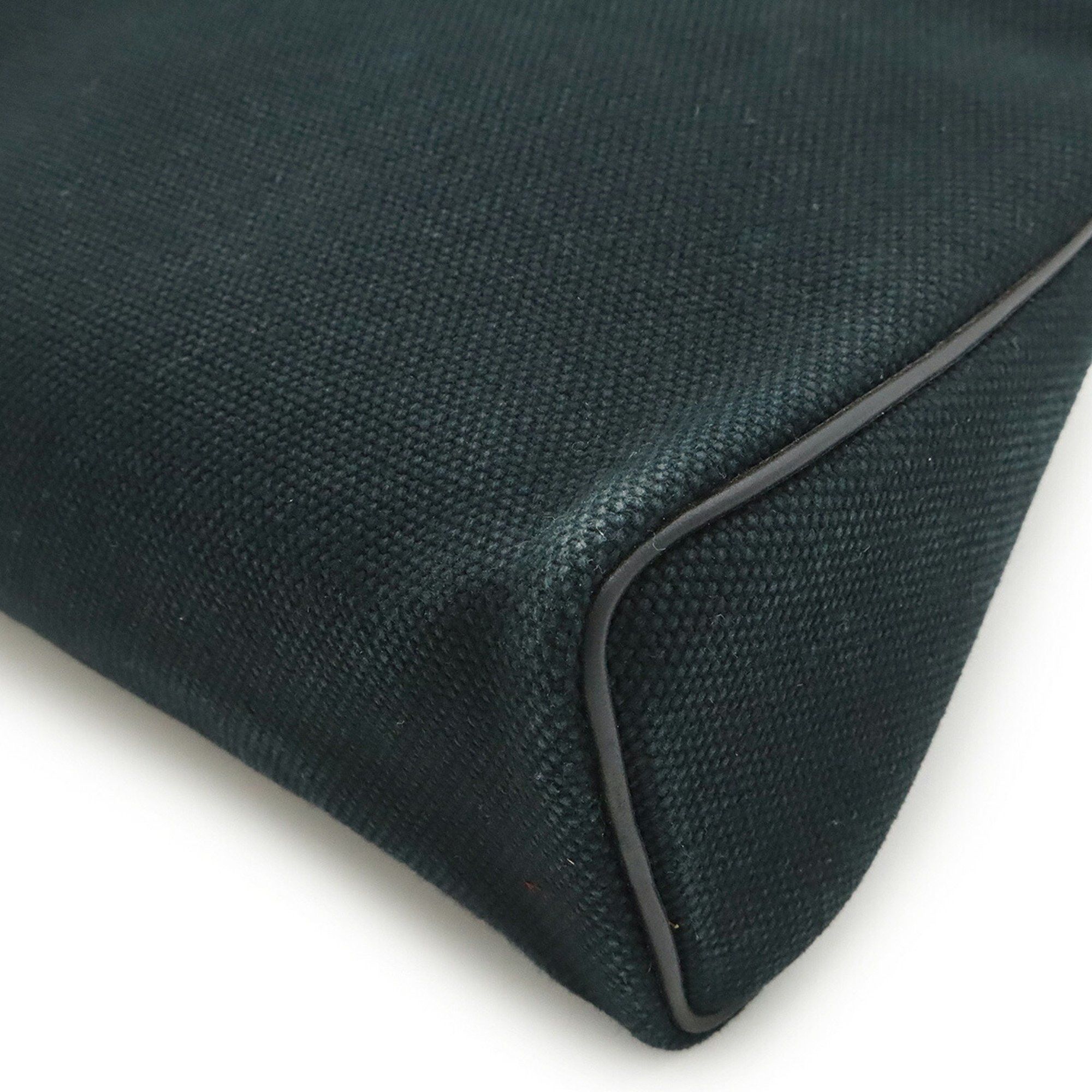 Hermes HERMES Eevoo Pouch, Multi-Pouch, Canvas and Leather, Black, J Stamp Size ONE SIZE - 4 Thumbnail