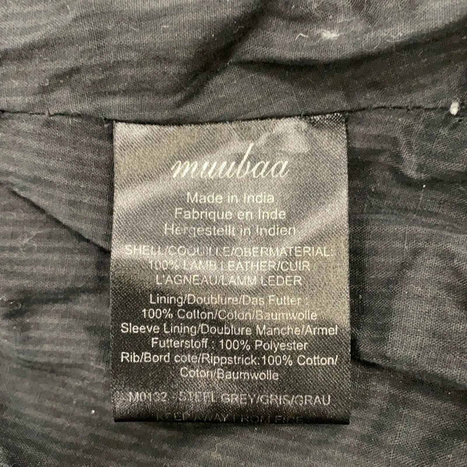 Muubaa Muubaa Leather Jacket Size XS / US 0-2 / IT 36-38 - 5 Thumbnail