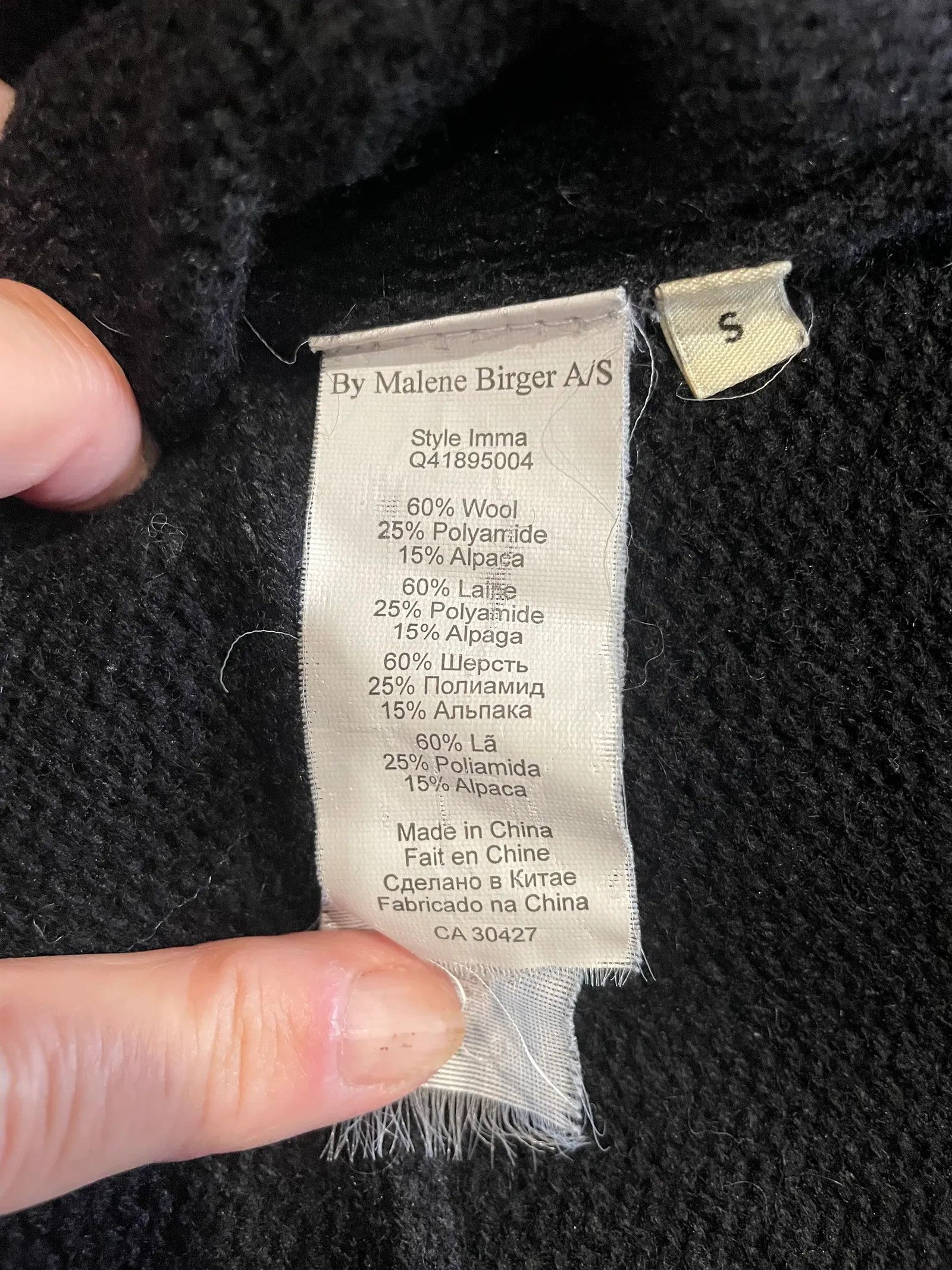 By Malene Birger Malene Birger Imma Polo knit Size S / US 4 / IT 40 - 5 Thumbnail