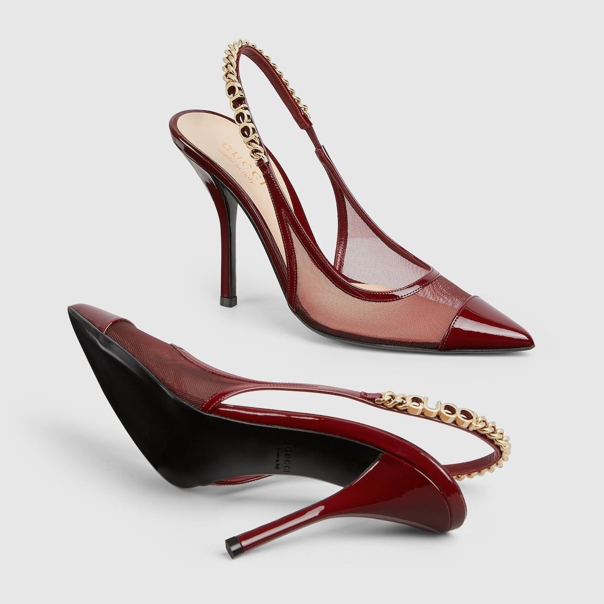 Gucci Gucci Signoria Slingback Pumps SIZE 39 Size ONE SIZE - 4 Thumbnail