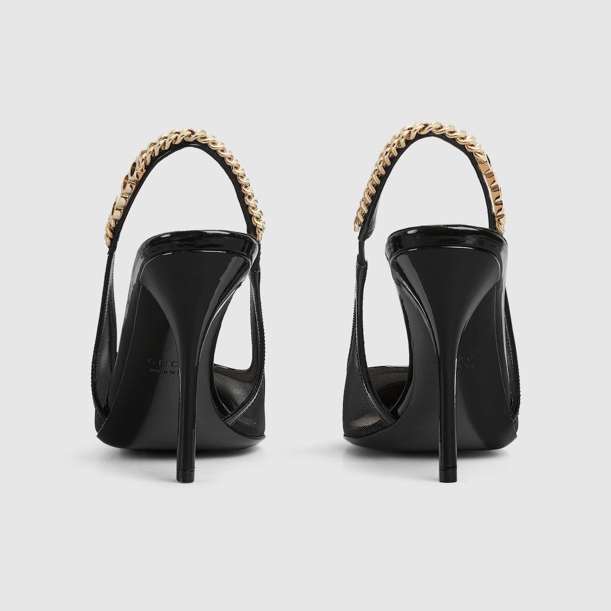 Gucci Gucci Singnoria Slingback Pumps SIZE 40 Size ONE SIZE - 3 Thumbnail