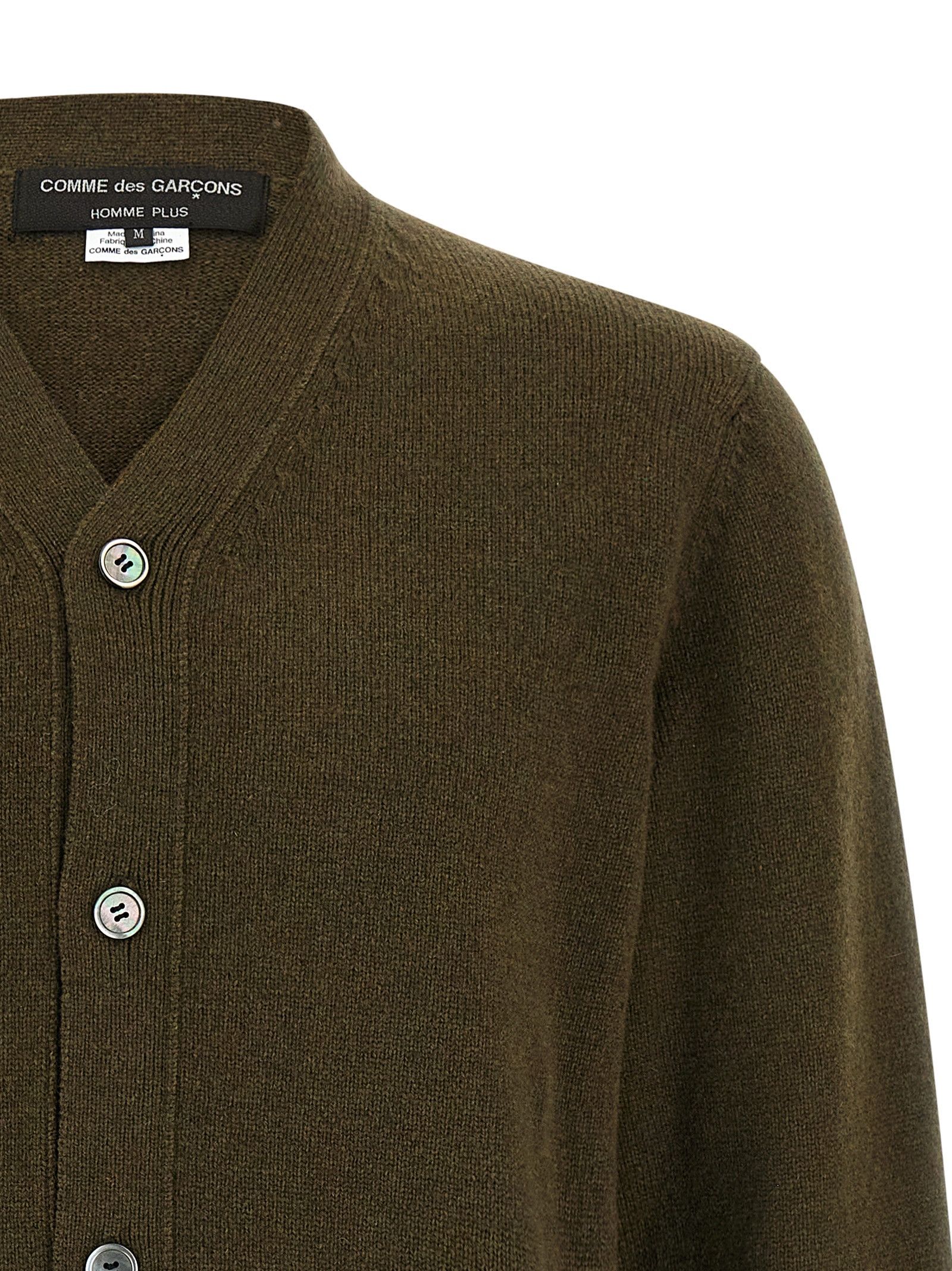 Comme des Garcons Homme Plus Jacquard Insert Cardigan Size US M / EU 48-50 / 2 - 3 Thumbnail