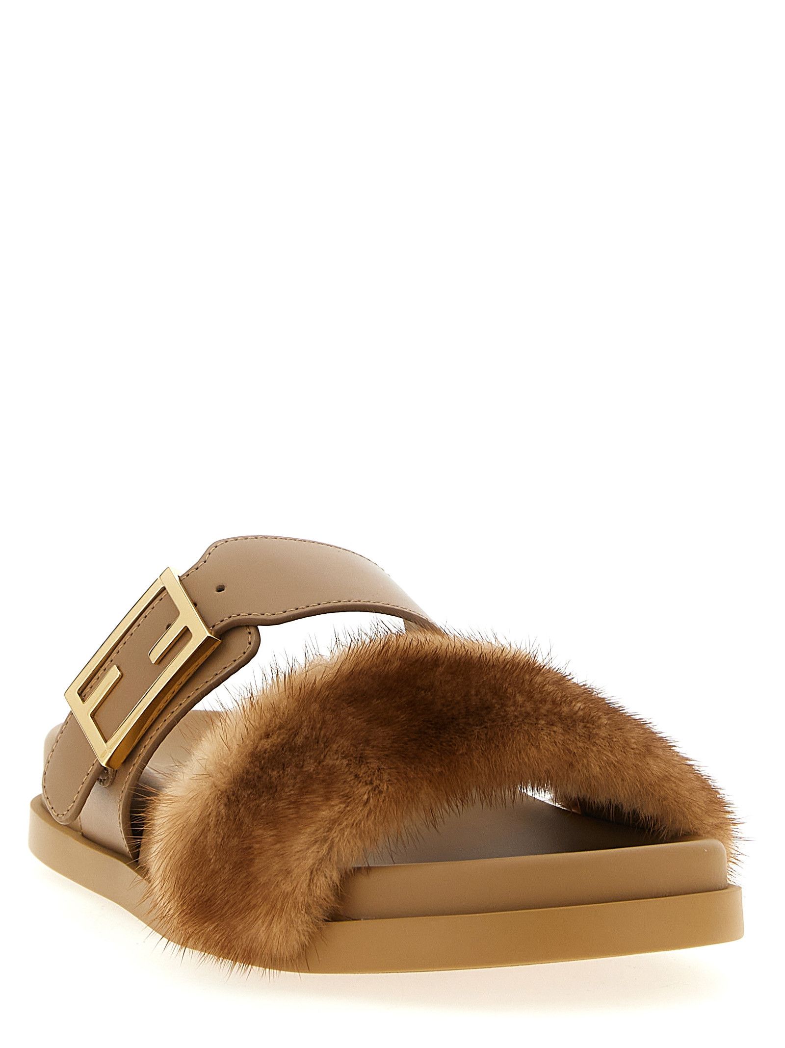 Fendi 'Fendi Feel' Slides Size US 6 / IT 36 - 2 Thumbnail