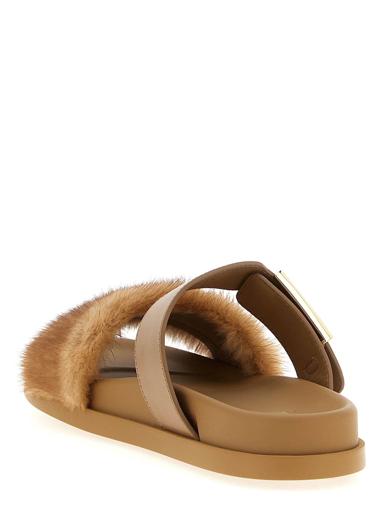 Fendi 'Fendi Feel' Slides Size US 6 / IT 36 - 3 Thumbnail