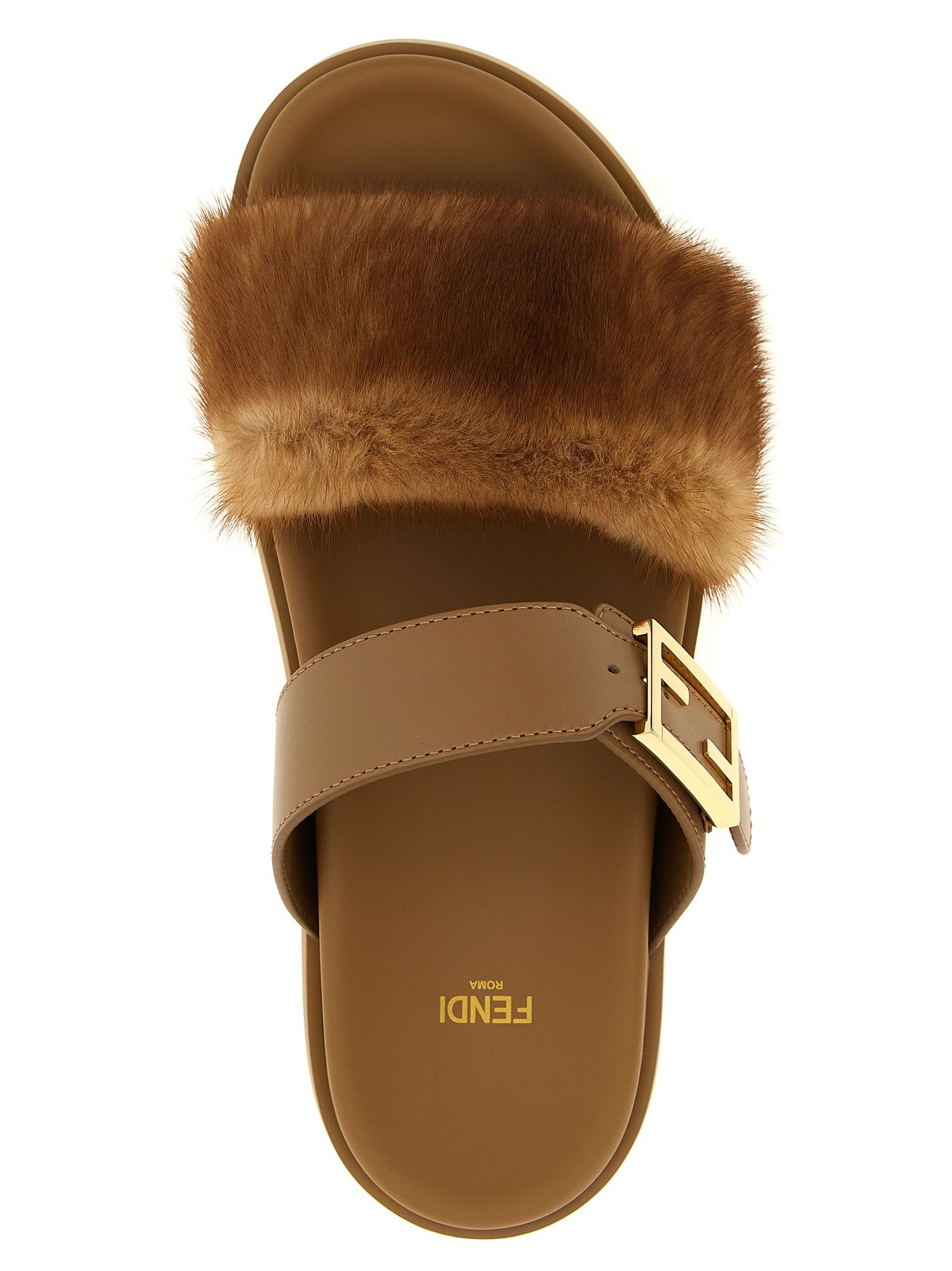 Fendi 'Fendi Feel' Slides Size US 6 / IT 36 - 4 Thumbnail