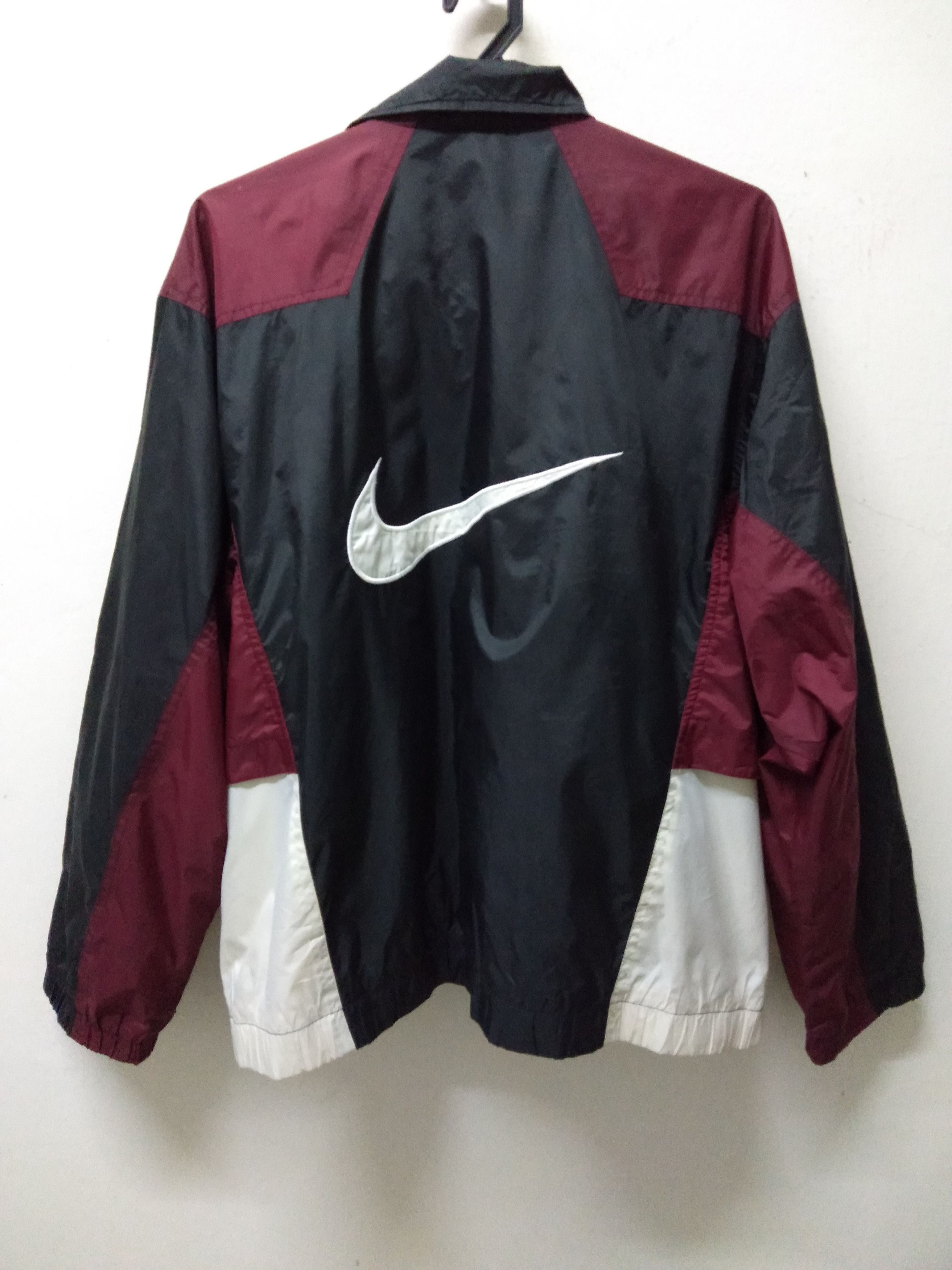 Nike Vintage nike windbreaker nike big logo swoosh | Grailed