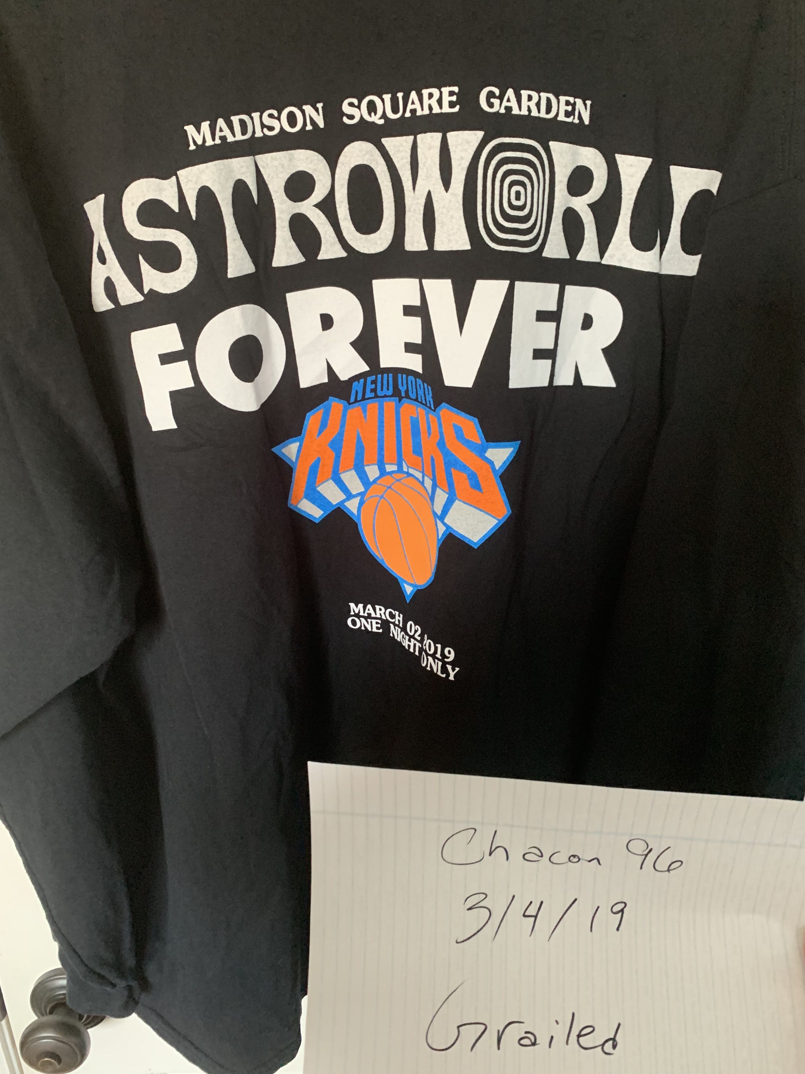 ASTROWORLD X KNICKS cheapest