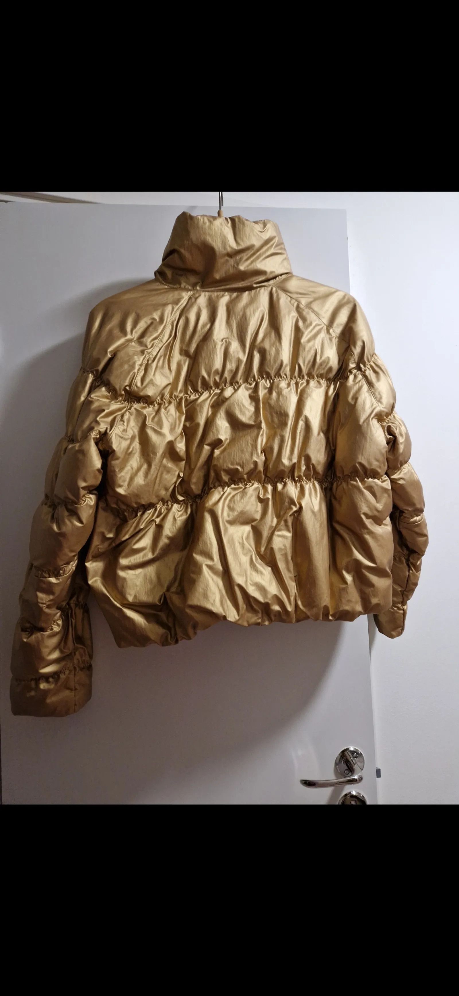 Nike Nike W SYN FILL SHINE JACKET GOLD Jacket Size M / US 6-8 / IT 42-44 - 3 Thumbnail