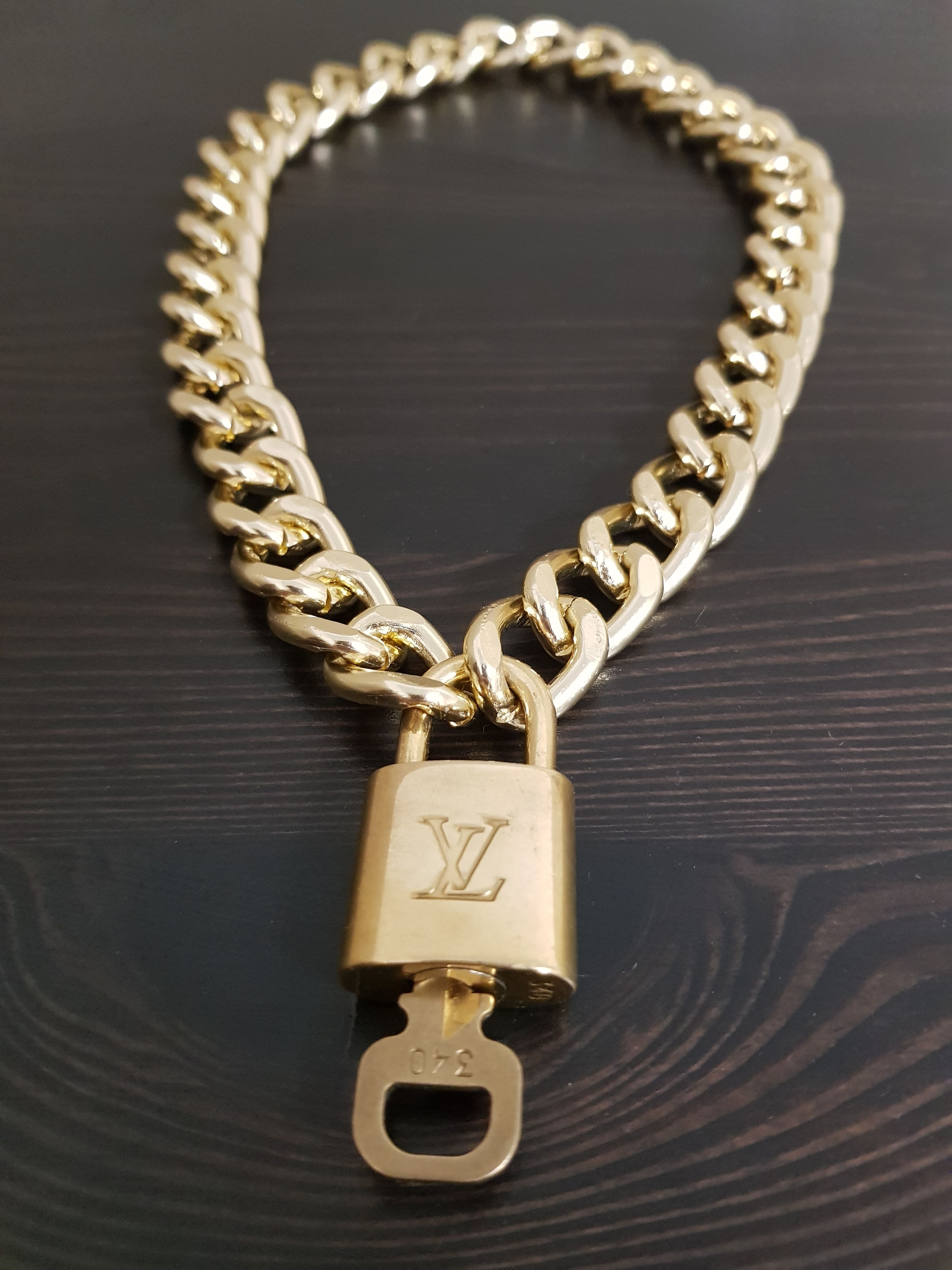 Louis Vuitton 90's Authentic Louis Vuitton Padlock Lock Size ONE SIZE - 1 Thumbnail