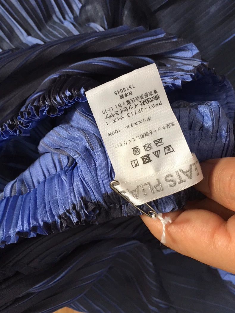 Issey Miyake Issey Miyake PP Pleats Please Blue Skirt - dmc Size US 30 / EU 46 - 2 Thumbnail
