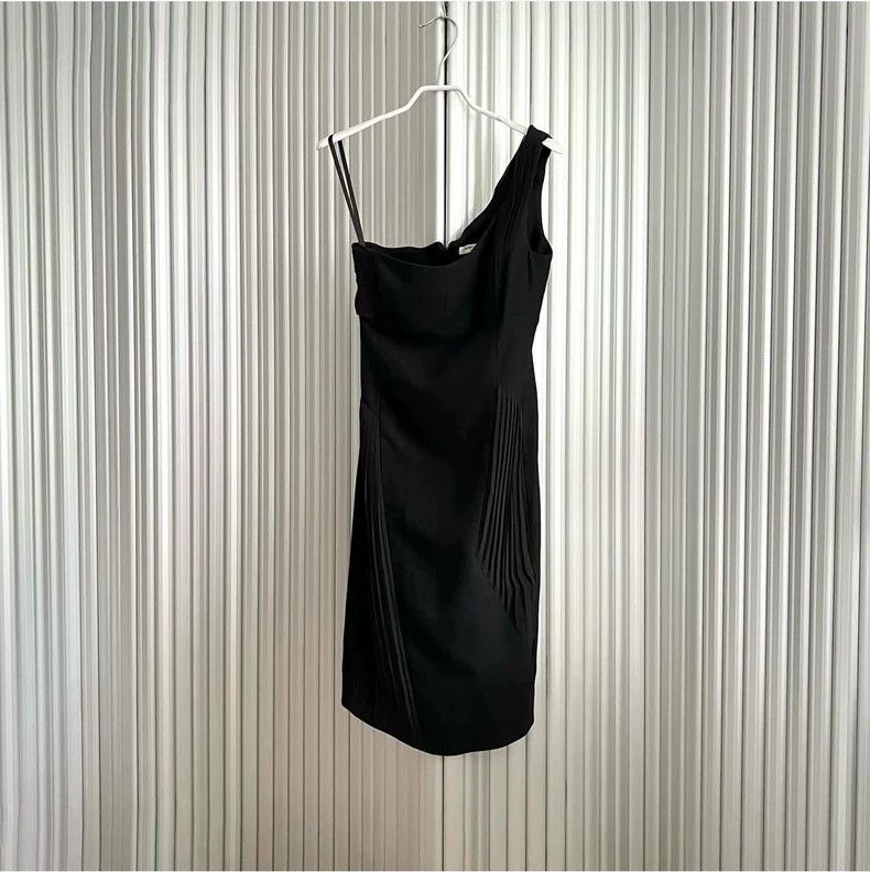 Helmut Lang Helmut Lang Wool Silk Little Black Dress - dmc Size US 32 / EU 48 - 3 Thumbnail