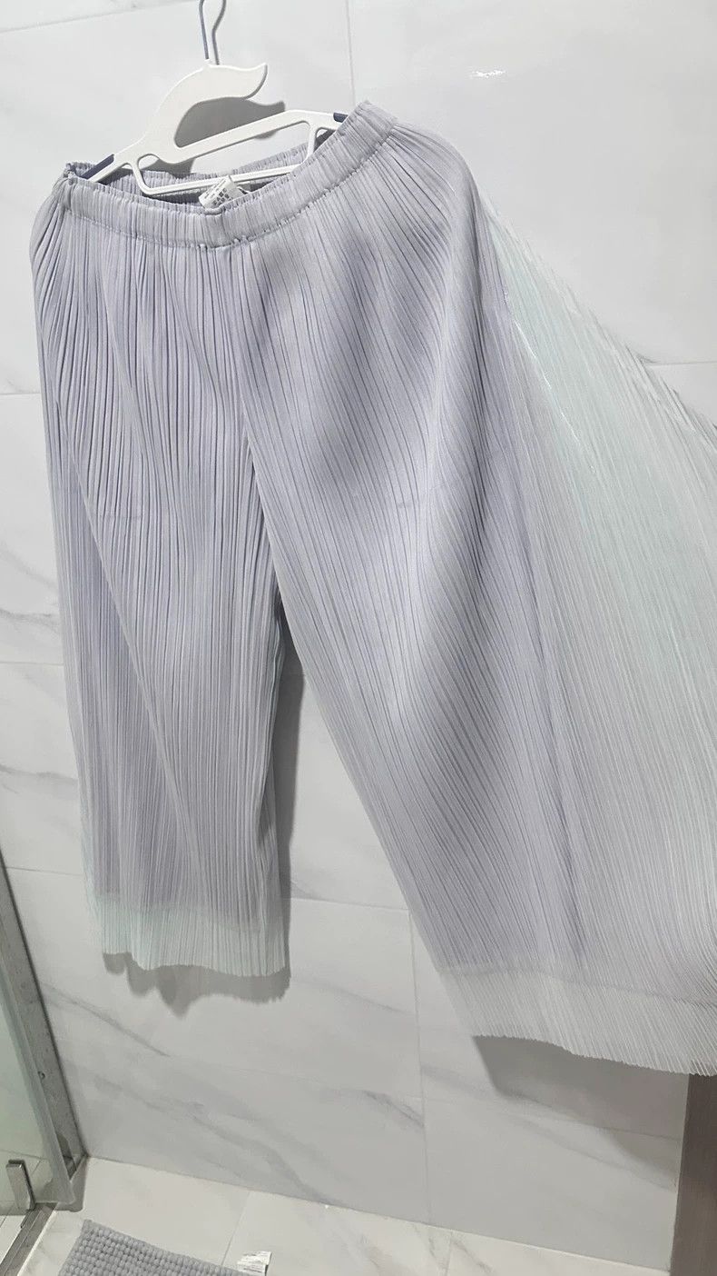 Issey Miyake Issey Miyake Pleats Please Cropped Pants - dmc Size US 32 / EU 48 - 3 Thumbnail