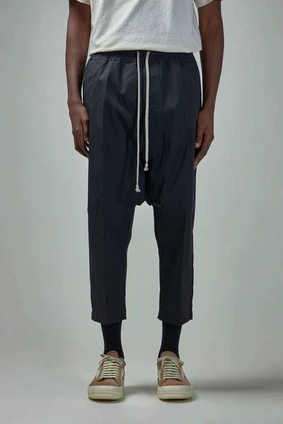 Rick Owens Rick Owens Men's Cropped Pants Black - dmc Size US 30 / EU 46 - 9 Thumbnail