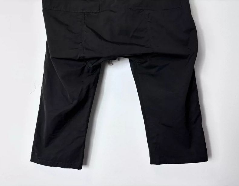 Rick Owens Drkshdw Rick Owens DRKSHDW Black Satin Cargo Pants - dmc Size US 30 / EU 46 - 4 Thumbnail