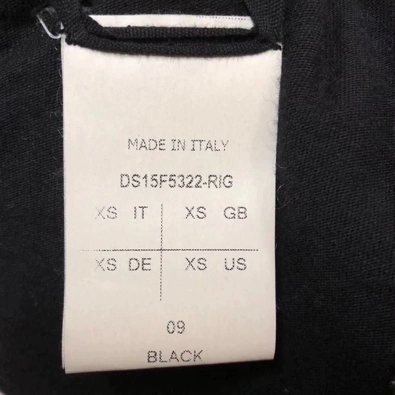 Rick Owens Rick Owens Black Drop-Crotch Pants - dmc Size US 28 / EU 44 - 3 Thumbnail