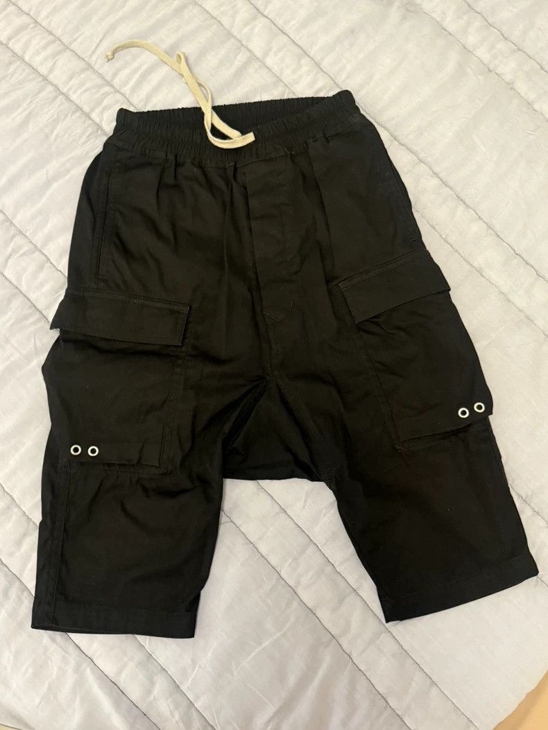 Rick Owens Rick Owens Kids Black Cropped Pants - dmc Size US 26 / EU 42 - 2 Thumbnail