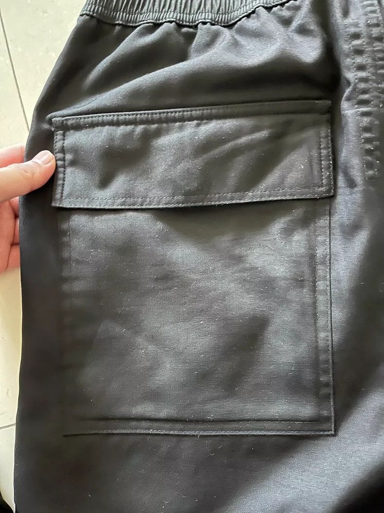 Rick Owens Rick Owens Men's Wool Cropped Casual Pants - dmc Size US 32 / EU 48 - 4 Thumbnail