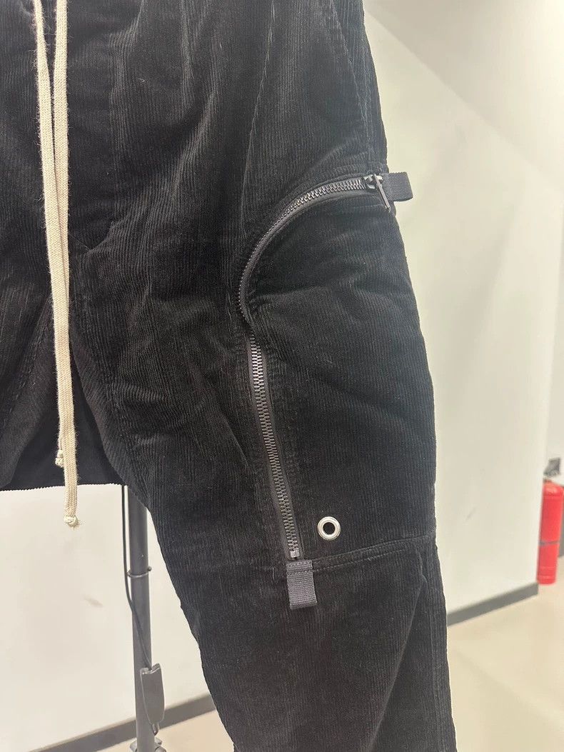 Rick Owens Drkshdw Rick Owens DRKSHDW Men's Corduroy Pants - dmc Size US 30 / EU 46 - 4 Thumbnail
