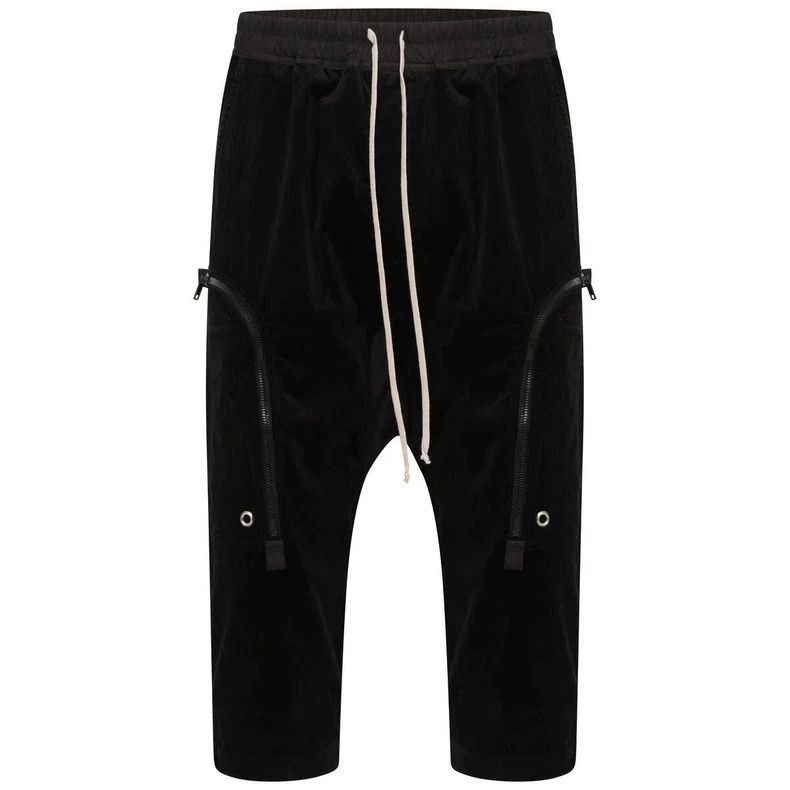 Rick Owens Drkshdw Rick Owens DRKSHDW Men's Corduroy Pants - dmc Size US 30 / EU 46 - 8 Thumbnail