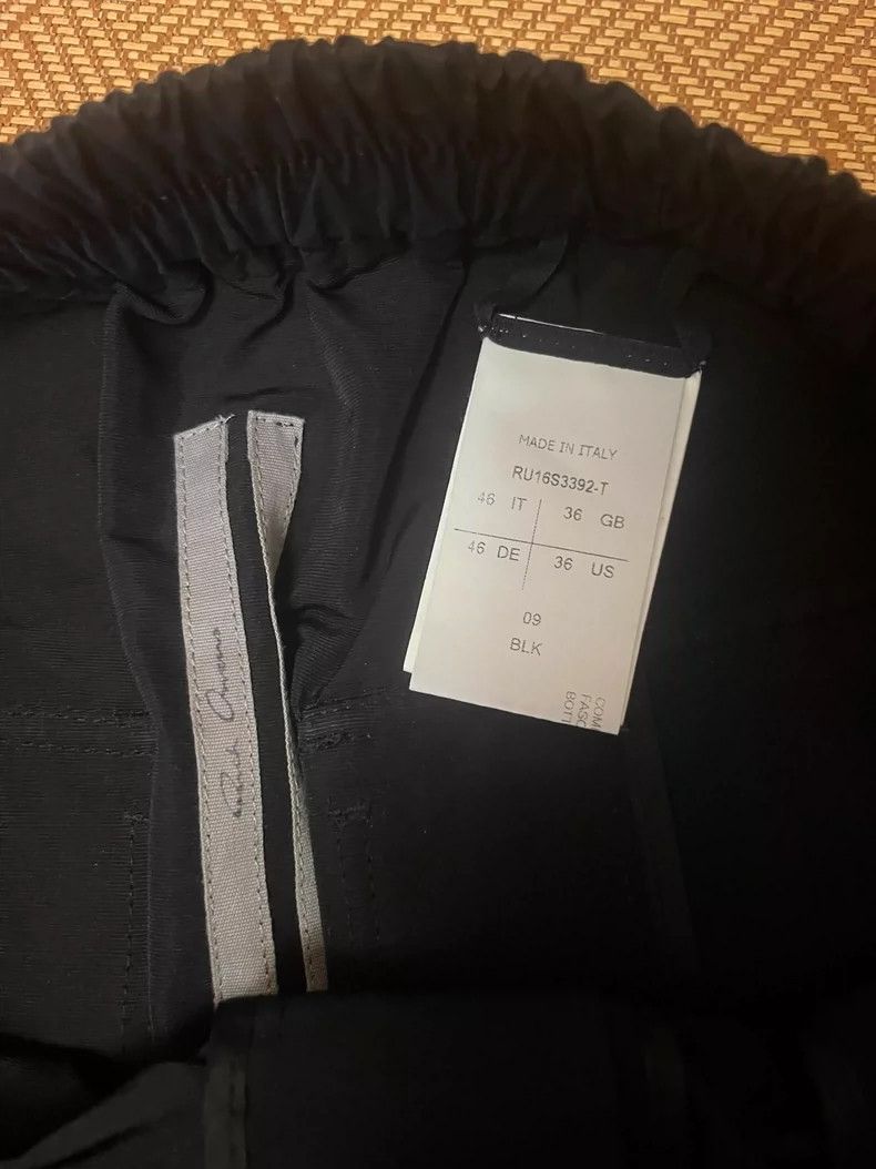 Rick Owens Rick Owens Men's Black Drop-Crotch Shorts - dmc Size US 30 / EU 46 - 3 Thumbnail