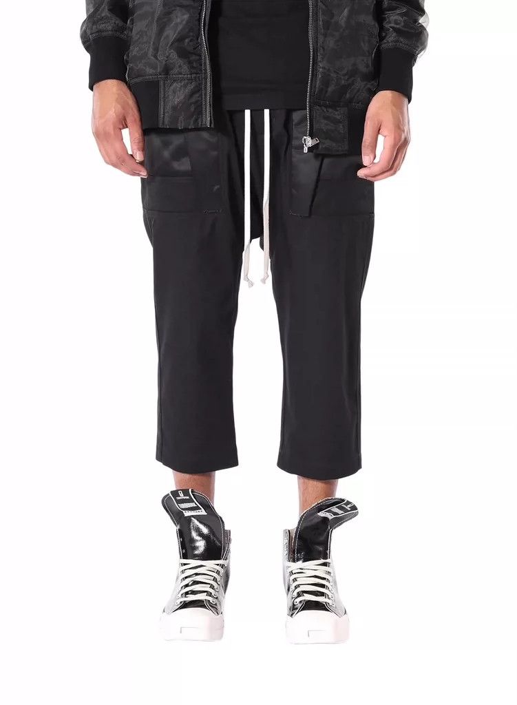 Rick Owens Rick Owens Spring Summer 2022 Cropped Trousers - dmc Size US 36 / EU 52 - 2 Thumbnail