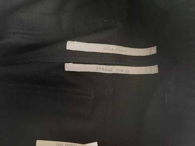 Rick Owens Rick Owens Black Drawstring Casual Pants - dmc Size US 30 / EU 46 - 5 Thumbnail